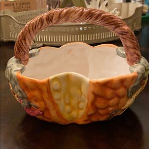 Very Nice Vintage Fall Ceramic Bowl